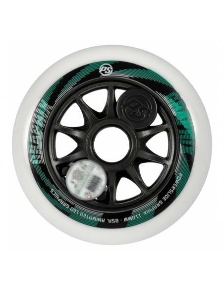 RUEDA GRAPHIX 125MM BLANCA (UNIDAD)