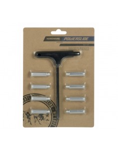 POWERSLIDE JUEGO TORNILLOS ALUMINIO + TOR25
