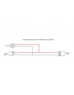 CABLE DE CONEXION PARALELA PARA BATERIA EXTERNA 2