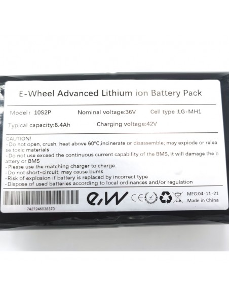 BATERIA HOVERBOARD / BATERIA EXTERNA XIAOMI 6,4 Ah - LG MH1