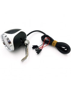 FARO LED CON CLAXON KUGOO M4 - BLANCO 2