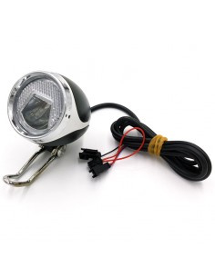 FARO LED CON CLAXON KUGOO M4 - BLANCO