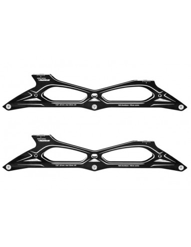 GUIA POWERSLIDE XXX 12.6", 195mm, 3x125, ACROS BLACK/SILVER 