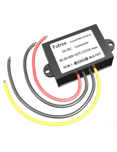 DC CONVERTIDOR DE VOLTAJE 12V 5A (30-90V)