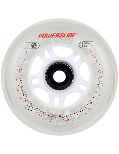 RUEDAS POWERSLIDE DE LUZ 2 UNIDADES 80mm 82A