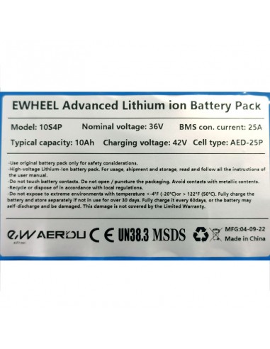 BATERIA EXTERNA 10.4 Ah
