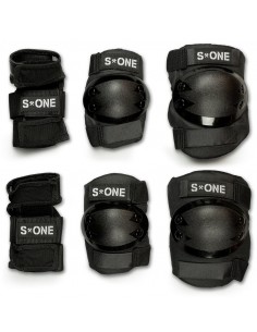 PACK PROTECCIONES S1 STARTER NEGRO NIÑO 2