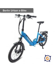 BICICLETA ELECTRICA PLEGABLE CICLOTEK BERLIN AZUL