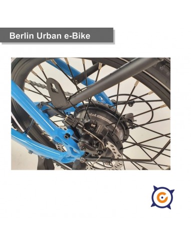 BICICLETA ELECTRICA PLEGABLE CICLOTEK BERLIN AZUL