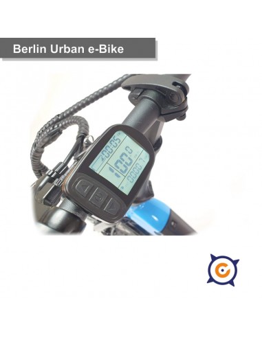 BICICLETA ELECTRICA PLEGABLE CICLOTEK BERLIN AZUL