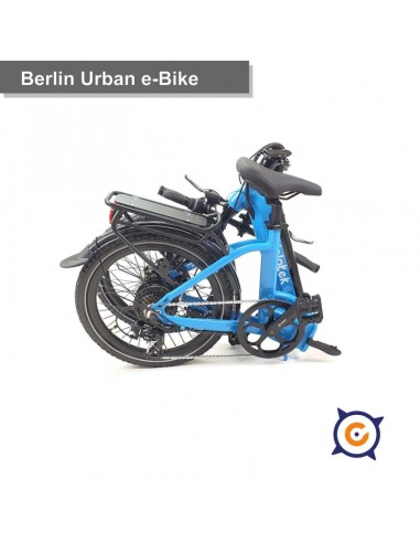 BICICLETA ELECTRICA PLEGABLE CICLOTEK BERLIN AZUL