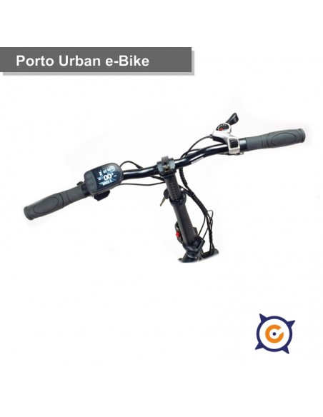 BICICLETA ELECTRICA PLEGABLE CICLOTEK PORTO GRIS