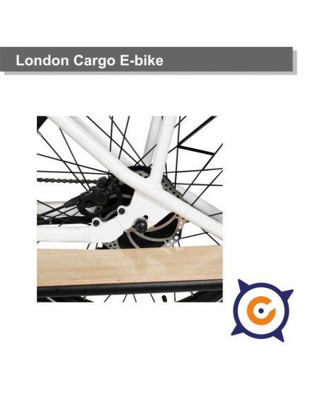 BICICLETA ELECTRICA DE CARGA CICLOTEK LONDON
