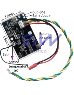 PLACA BMS PARA BATERIA XIAOMI - VERSION MEJORADA 2