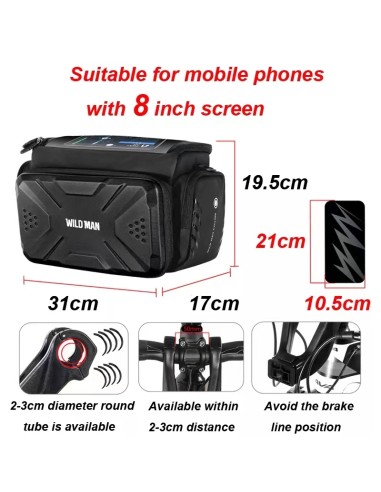BOLSA IMPERMEABLE 4L CON SOPORTE