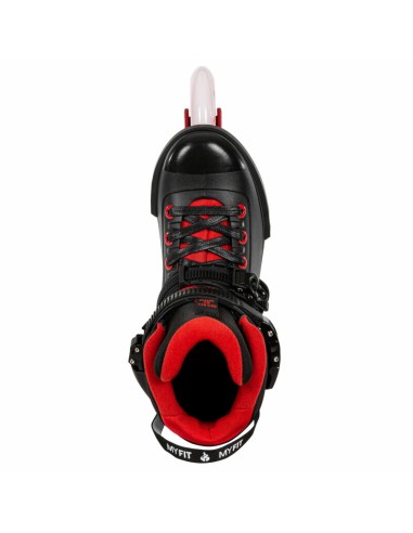 POWERSLIDE PATINES NEXT BLACK RED 110