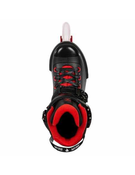 POWERSLIDE PATINES NEXT BLACK RED 110