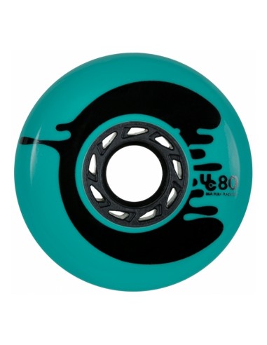 UNDERCOVER WHEELS COSMIC ROCHE TEAL 80/88A PACK-4