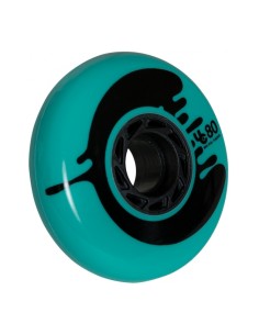 UNDERCOVER WHEELS COSMIC ROCHE TEAL 80/88A PACK-4 2