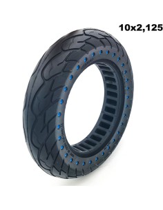 RUEDA MACIZA ULTRALIGERA 10X2.125 - PUNTOS AZULES