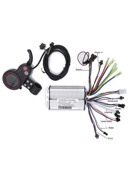 KIT CONTROLADORA GT100 36/48V 18A 350W