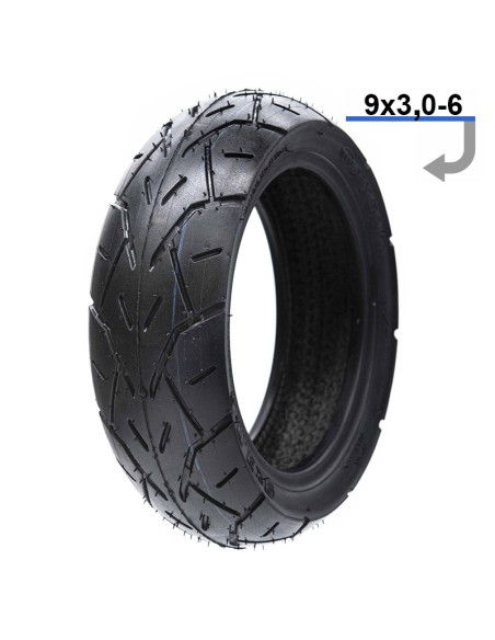 NEUMATICO TUBELESS CITYROAD 9X3-6