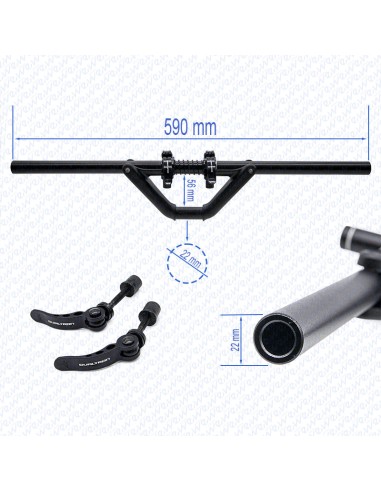 MANILLAR PLEGABLE MINIMOTORS DUALTRON