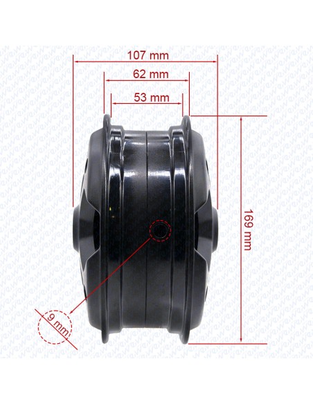 LLANTA DELANTERA MINIMOTORS - ORIGINAL DUALTRON MINI