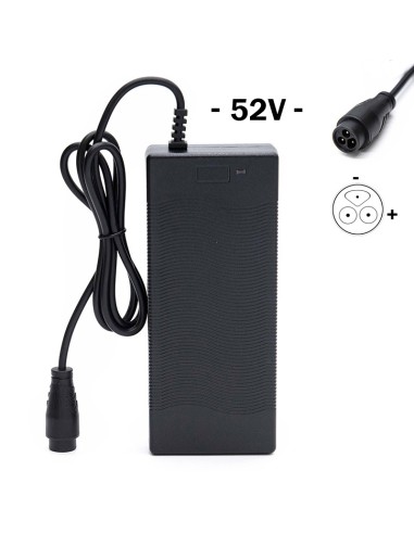 CARGADOR PREMIUM 52V 2A CONECTOR LP-16 VALIDO...