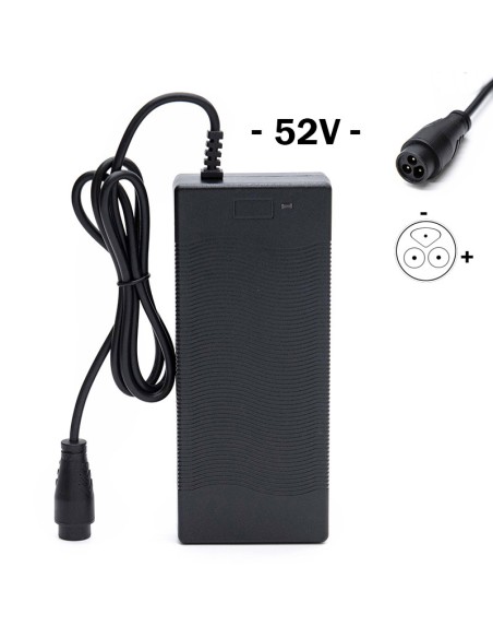 CARGADOR PREMIUM 52V 2A CONECTOR LP-16 VALIDO DUALTRON MINI