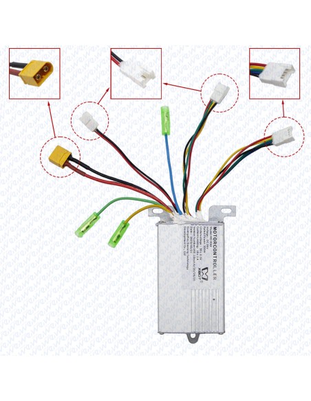 KIT GENERICO 36V 350W DISPLAY TIPO MAX G30