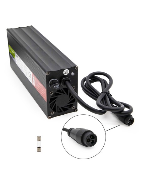 CARGADOR RAPIDO 60V 6,5A CONECTOR LP-16 Dualtron