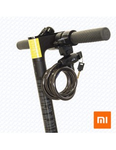 CANDADO DE CABLE CON LLAVE EWHEEL - 110CM 2