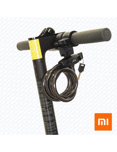 CANDADO DE CABLE CON LLAVE EWHEEL - 110CM