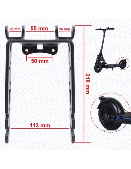 HORQUILLA TRASERA M6 ECOXTREM