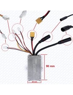 CONTROLADORA 48V 18A ECOXTREM M6 2
