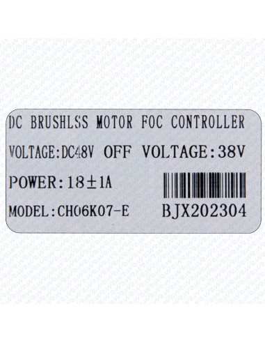 CONTROLADORA 48V 18A ECOXTREM M6