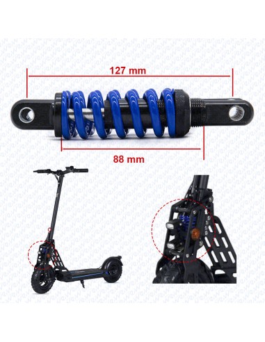 SUSPENSION DELANTERA AZUL M6 ECOXTREM