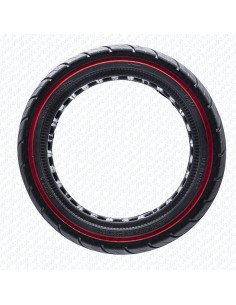 RUEDA MACIZA ULTRALIGERA 8.5X2.5 LINEA ROJA PARA DUALTRON... 2