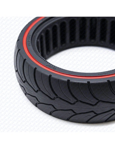 RUEDA MACIZA ULTRALIGERA 8.5X2.5 LINEA ROJA...