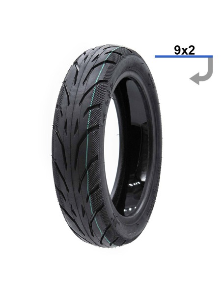 NEUMATICO TUBELESS CITYROAD 9x2 CON GEL ANTIPINCHAZOS