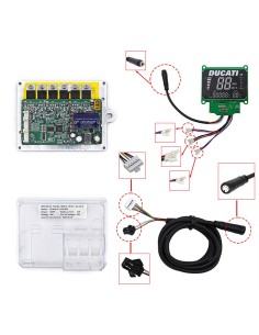 KIT CONTROLADORA + PANTALLA 36V 550W DUCATI