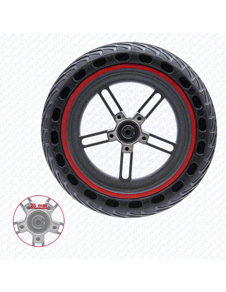LLANTA CON RUEDA MACIZA 8.5 ZWHEEL