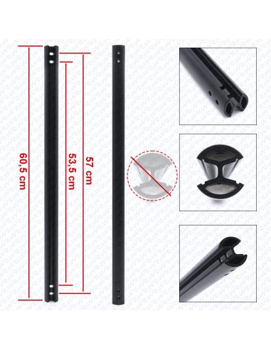 MASTIL PARA MINIMOTORS DUALTRON