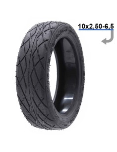 NEUMATICO TUBELESS 10X2.5-6.5 CON GEL ANTIPINCHAZO