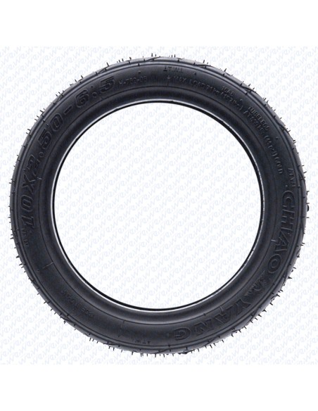 NEUMATICO TUBELESS 10X2.5-6.5 CON GEL ANTIPINCHAZO