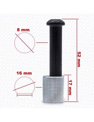 TORNILLO PASADOR SOPORTE DE PLEGADO