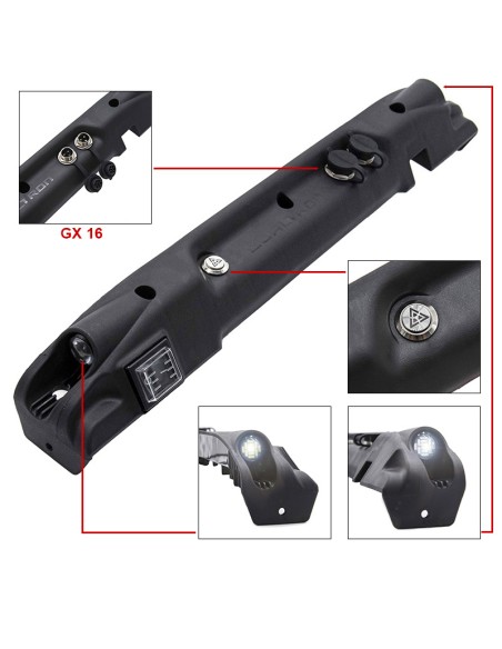 EMBELLECEDOR LATERAL IZQUIERDO - MINIMOTORS ORIGINAL DUALTRON