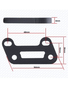SOPORTE PINZA DE FRENO DELANTERO ECOXTREME M6