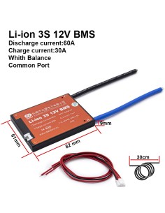 BMS DALY 3S 12V 60A